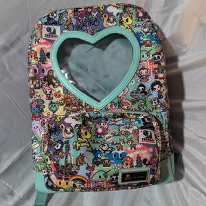 TokiDoki California Dreaming Ita clear pocket Backpack